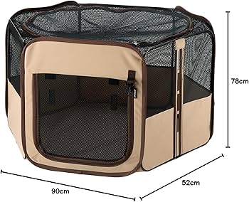 Amazon | リッチェル たためるペットサークル 90-90(90×78×52cm