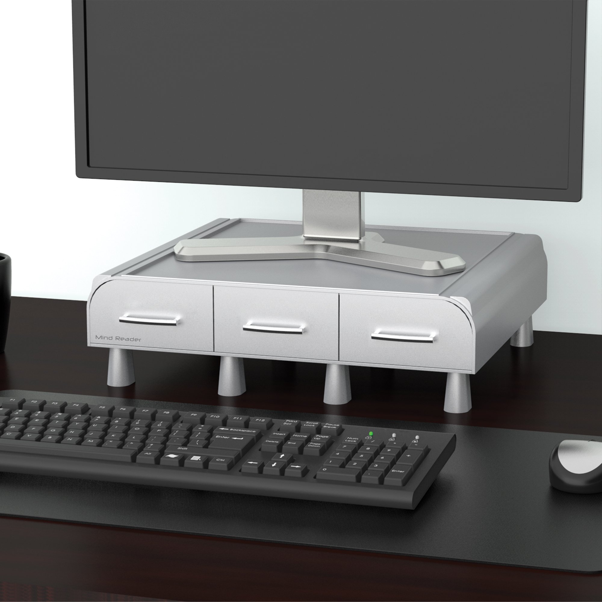 Buy Mind Reader PC, Laptop, IMAC Monitor Stand and Desk Organizer