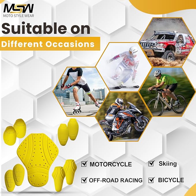 Protección CE Nivel 2 Pack 9 Piezas para Moto miniatura 6
