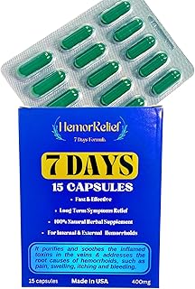 7Days Hemorrhoid Detox Formula, Works to Address The Root Causes of Hemorrhoids Provide Fast & Long-Lasting Relief