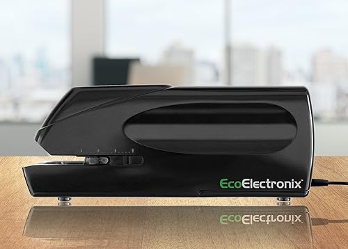 Miniatura 2 de Adaptador de corriente alterna para la grapadora eléctrica, OEM - Compatible con grapadora automática EcoElectronix - StaplePro en blanco y negro