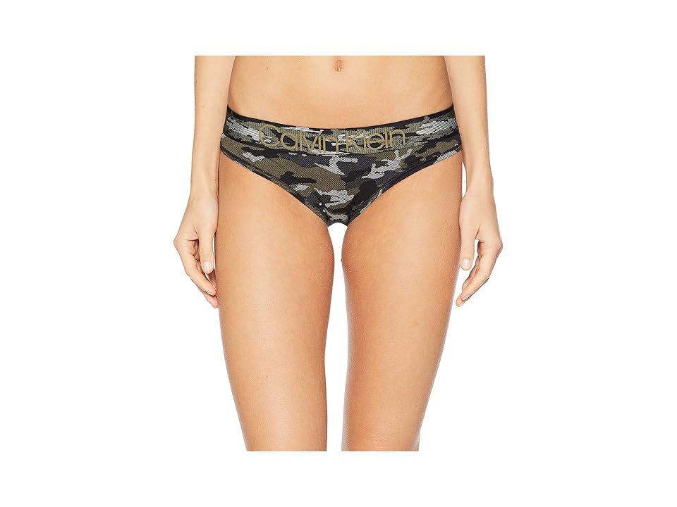 

Calvin Klein Underwear Modern Cotton Camo Bikini Panty (Camo) Women's Underwear, Multi
