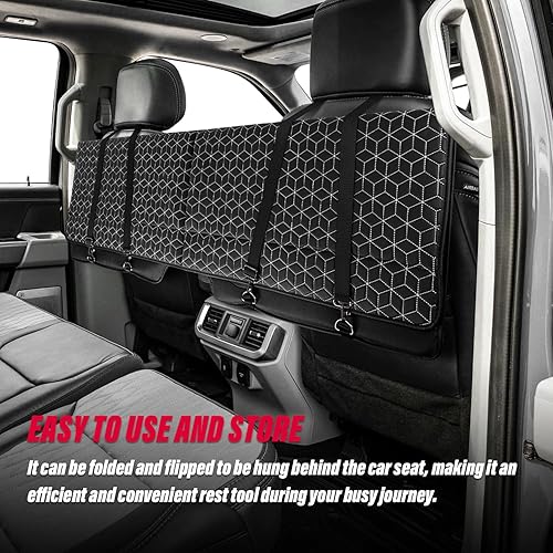 Miniatura 5 de Colchón de aire no inflable para camión grande, extensor de asiento trasero para viajes en automóvil, para F150RAM 1500ToyotaSilveradoGMCTundra