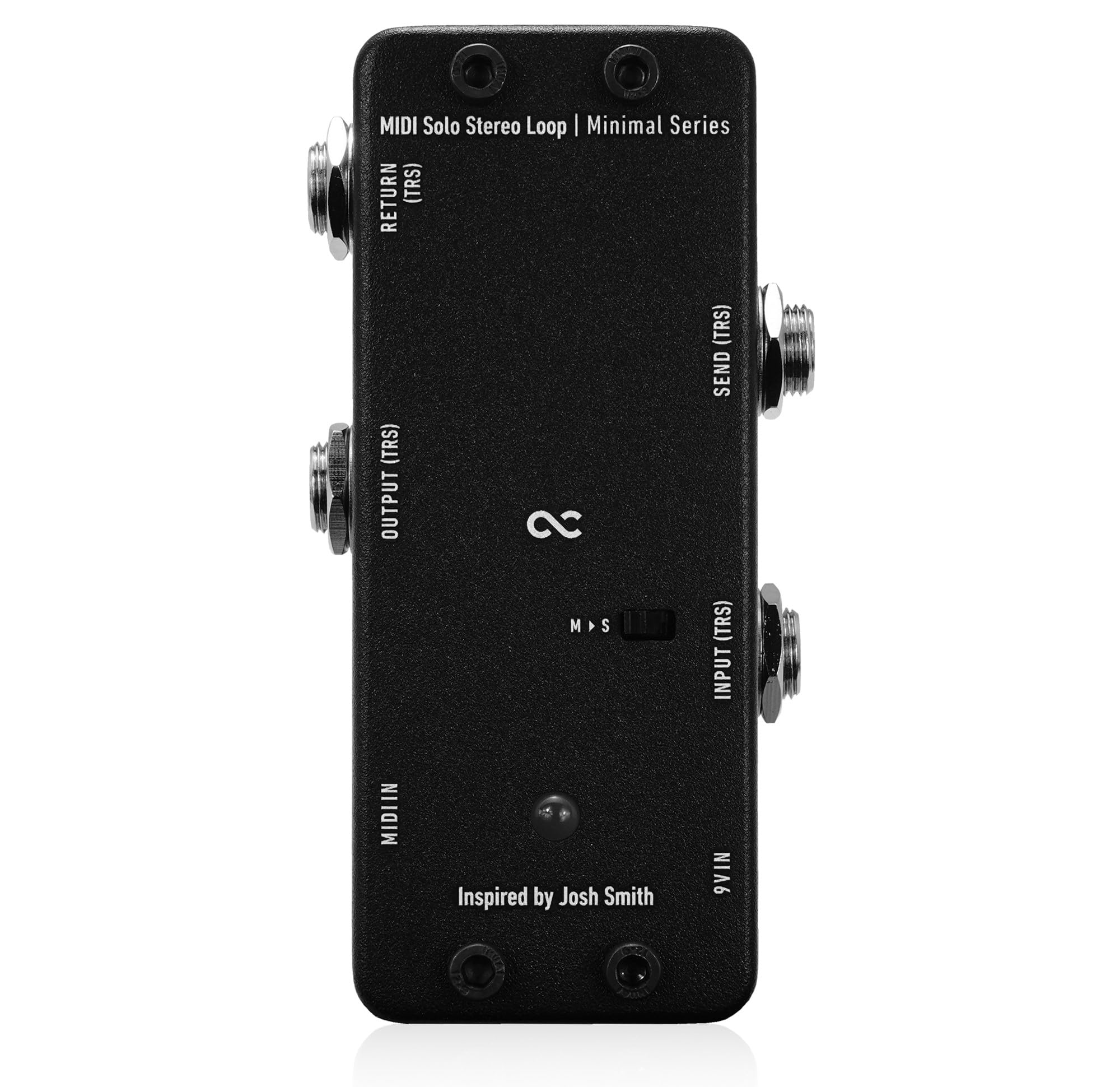 One Control Minimal Series MIDI Solo Stereo Loop - True Bypass Looper