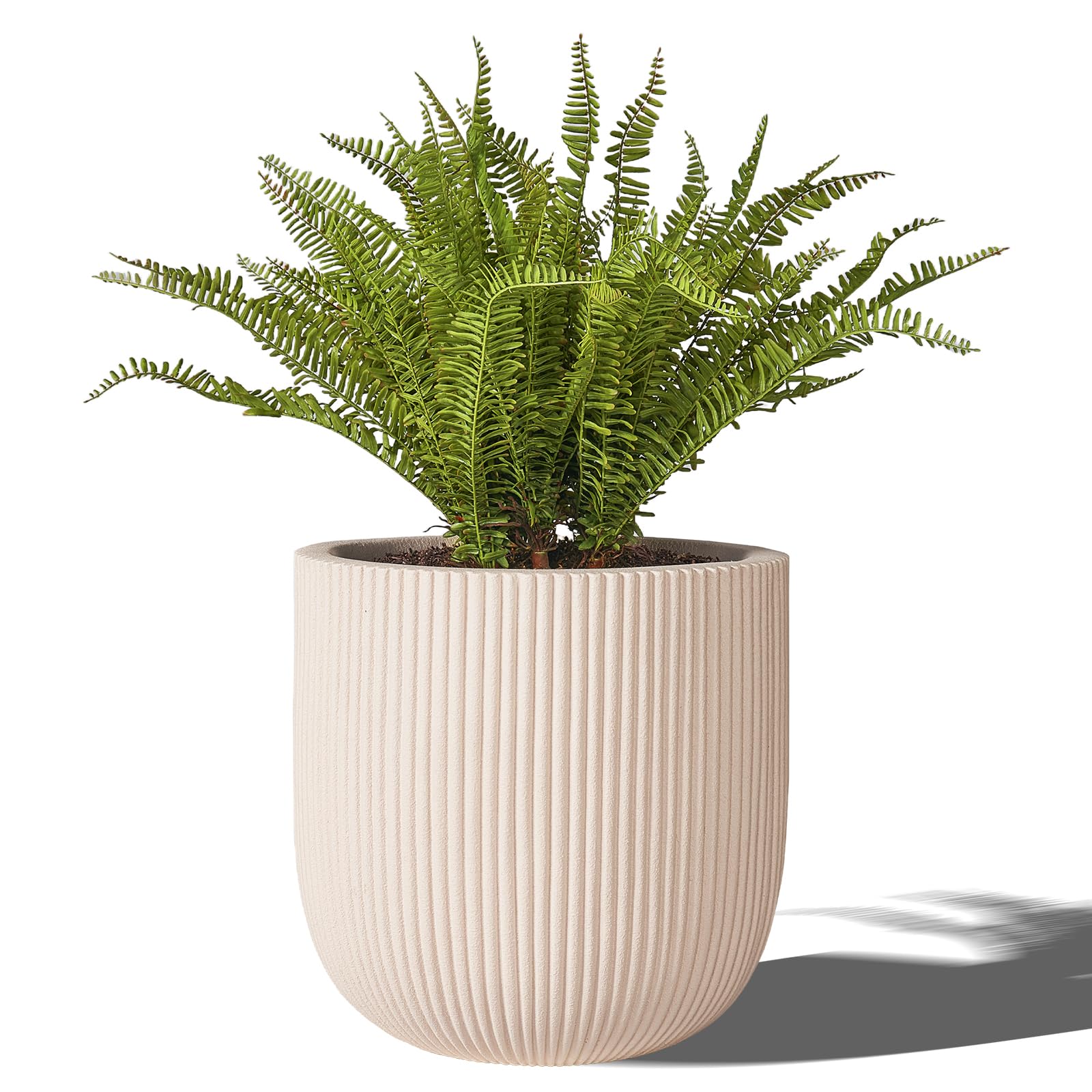 Amazon.com : TerraDeco 16 Inch Handmade Concrete Outdoor Planter