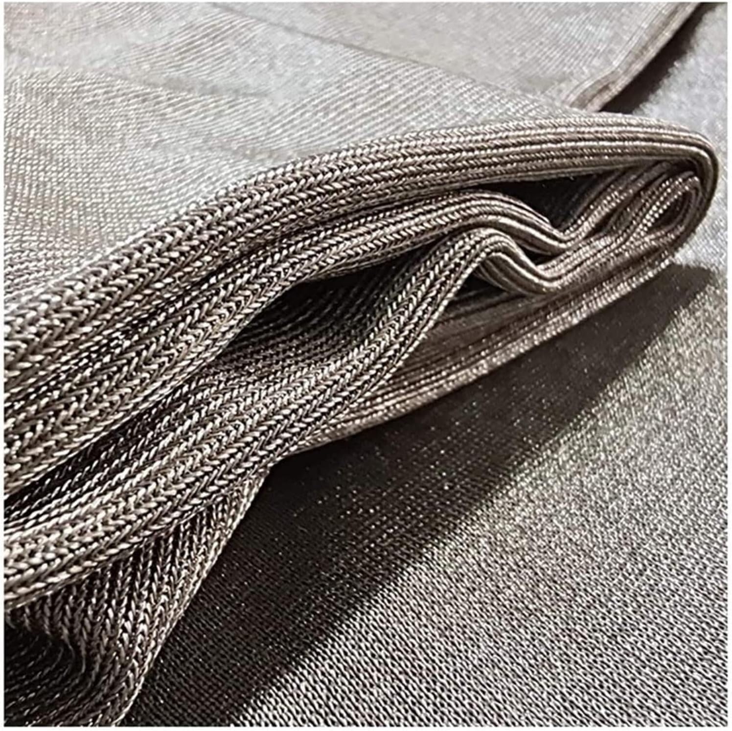 7Uiygtyo Silver Lnnnw Faraday Cloth Rfid Shielding Fabric, Emf Shielding Fabric, Emf Anti-Radiation Conductive Fabric For Diy Projects(1.5 * 7M)