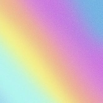 Lifetree Frosted Window Film Privacy: Opaque Glass Film for Glass Windows Static Cling Self-Adhesive Sun Blocker Window Frosting Film for Home Office Bathroom (Rainbow, 44.5 * 200cm)