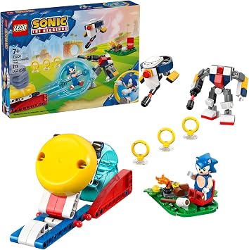 LEGO Sonic the Hedgehog Sonics Campfire Clash, Collectible Gaming Toy for Kids and Video Game Fans, Fun Buildable Playset for Boys and Girls Aged 7 and Up 77001