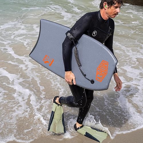 Miniatura 6 de Ho Stevie! Protectores de aletas de alta calidad, acolchado extra cómodo, sin aletas de natación perdidas mientras haces bodysurf o bodyboard