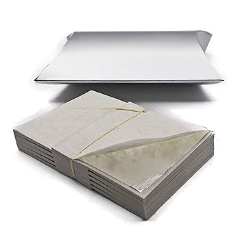 Amazon | 純銀箔 24K タイ産 Silver リーフ 銀箔 シート 100枚