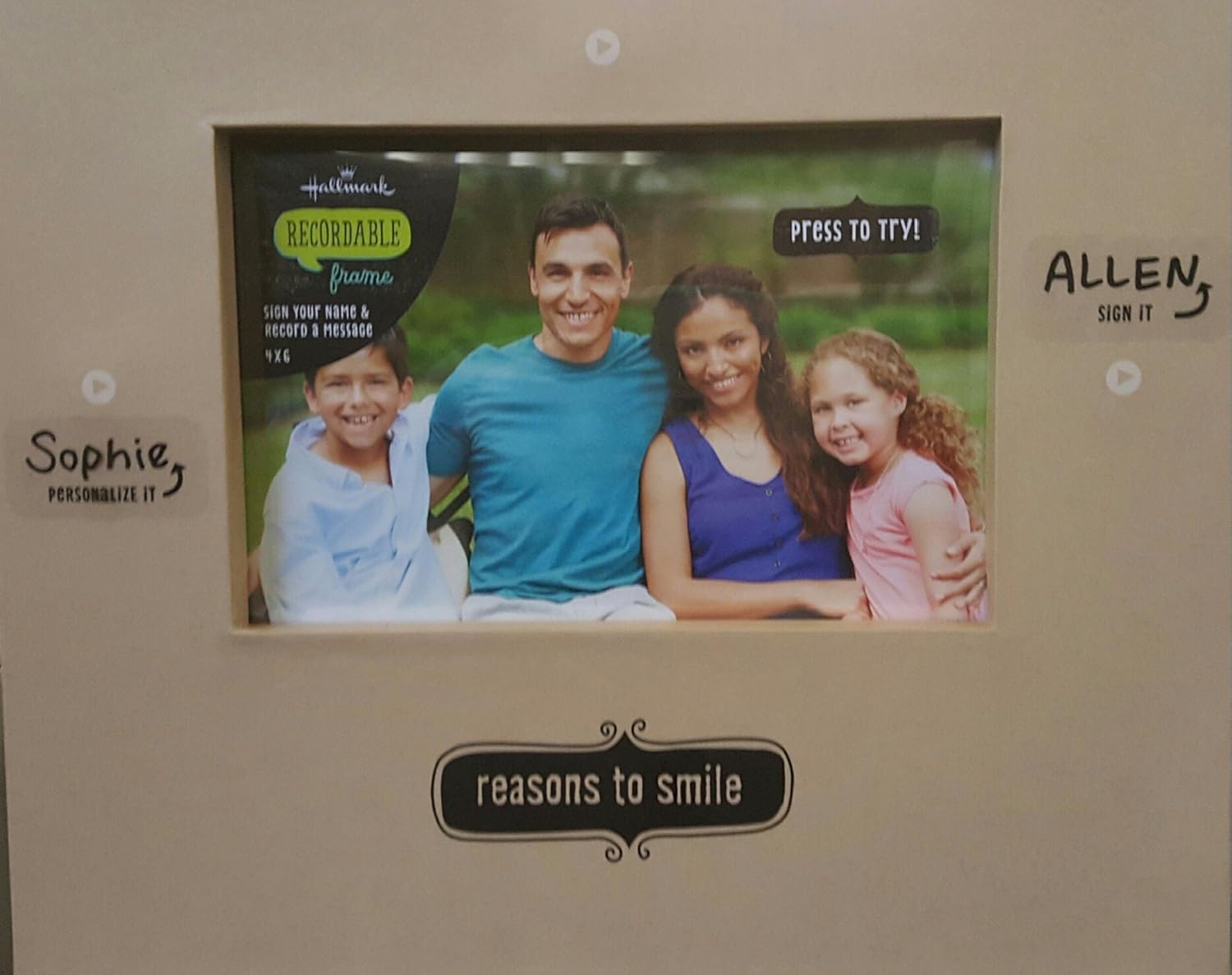Hallmark Recordable Frame (Reasons to Smile)