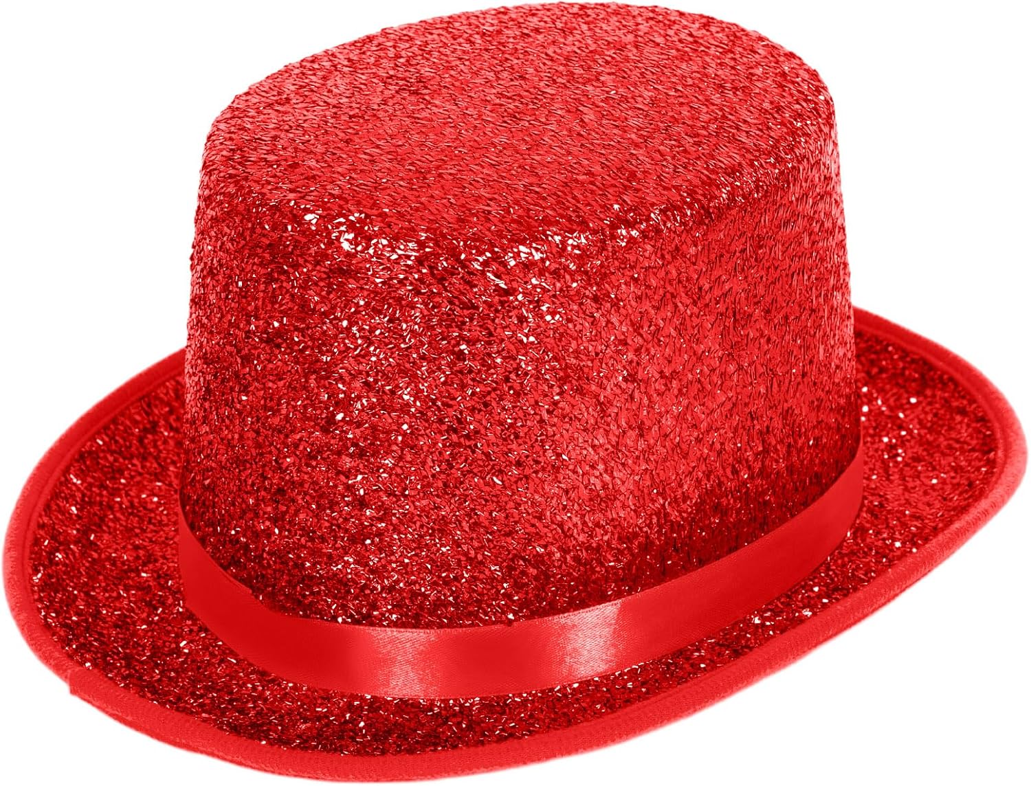 Barelove Top Hats for Men Women Adults, Shiny Magician Hat Tuxedo Hat Victorian Dress Up Christmas Top Hats