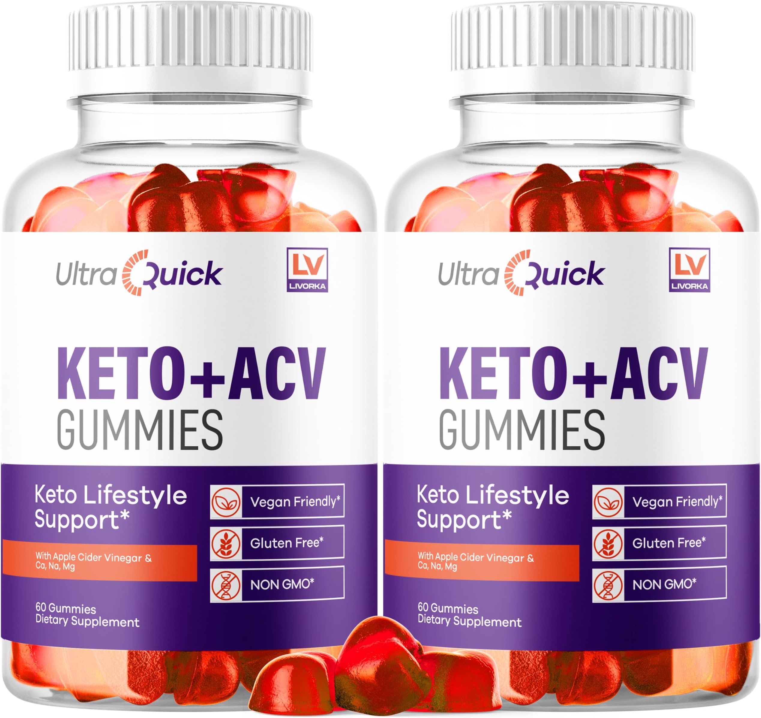 (2 Pack) Ultra Quick Keto ACV Gummies Weight Loss, Ultra Quick Keto ACV Gummies, UltraQuick Keto ACV Gummies, UltraQuick Keto Plus ACV Support Gummies, Ultra Quick Weight Loss Gummies for 2 Months