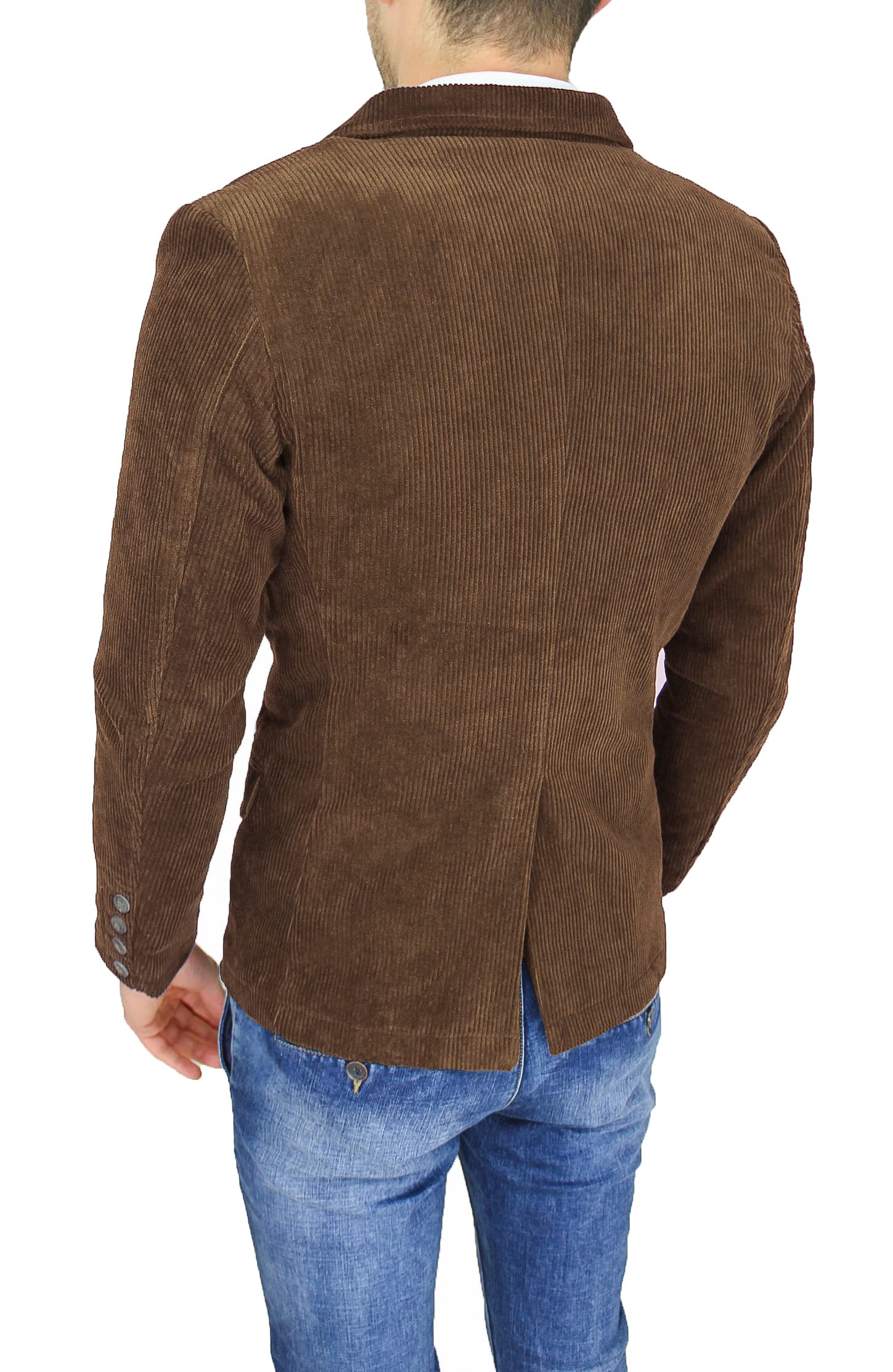 Giacca Uomo Sartoriale Blazer Invernale Slim Fit Elegante