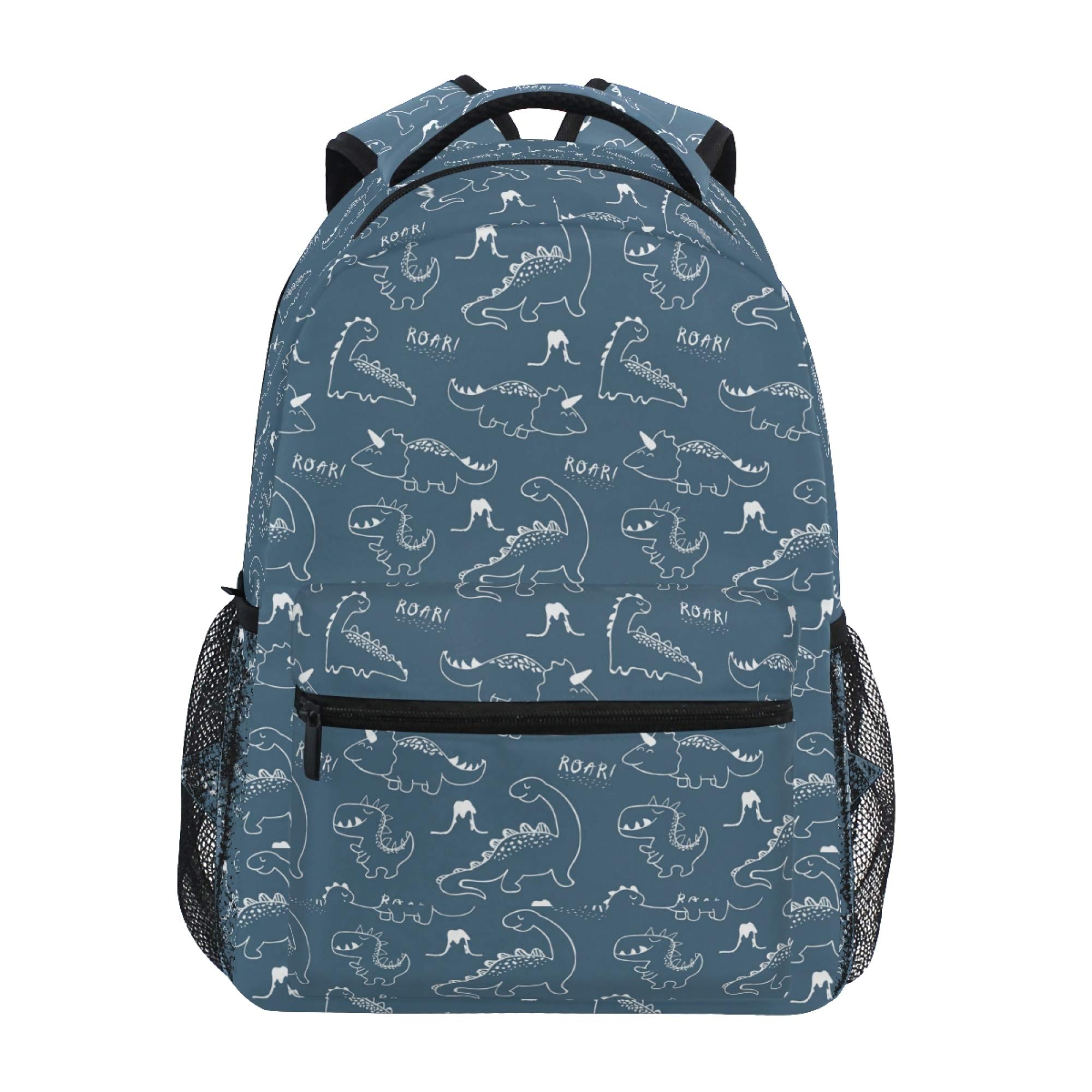 NUYFVG Children's Backpack, Schoolbag Cute Dinosaur Large Capacity Students Bookbag Rucksack Knapsack for Boys Girls Adults Teen