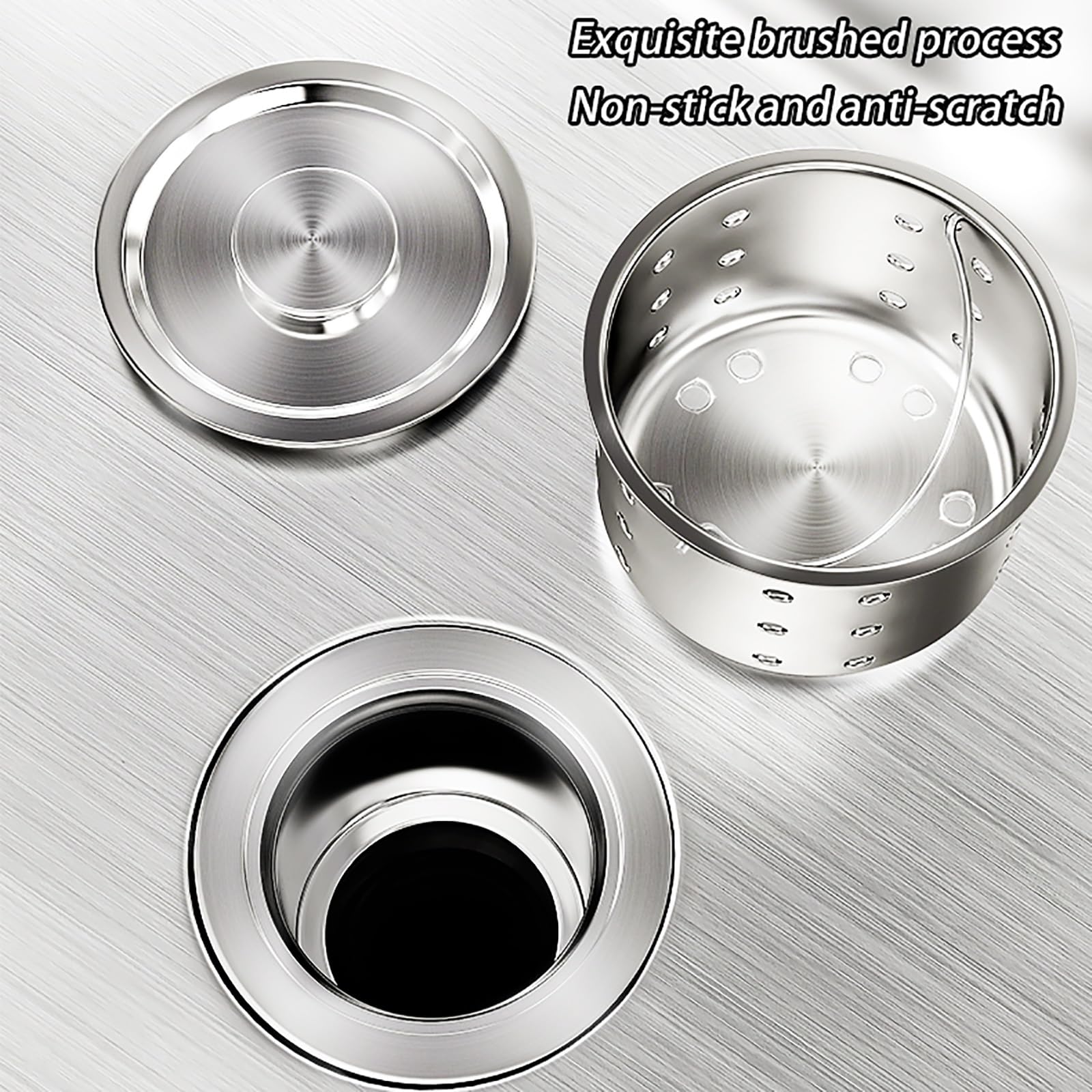 Generico Lavello di Servizio autoportante in Acciaio Inox per Esterni, cucine Commerciali e Garage - Vasca Singola con gocciolatoio e Rubinetto, Ideale per ristoranti e lavanderie.