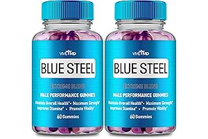 Blue Steel Advanced Formula Gummies: Unlock Your Peak Performance