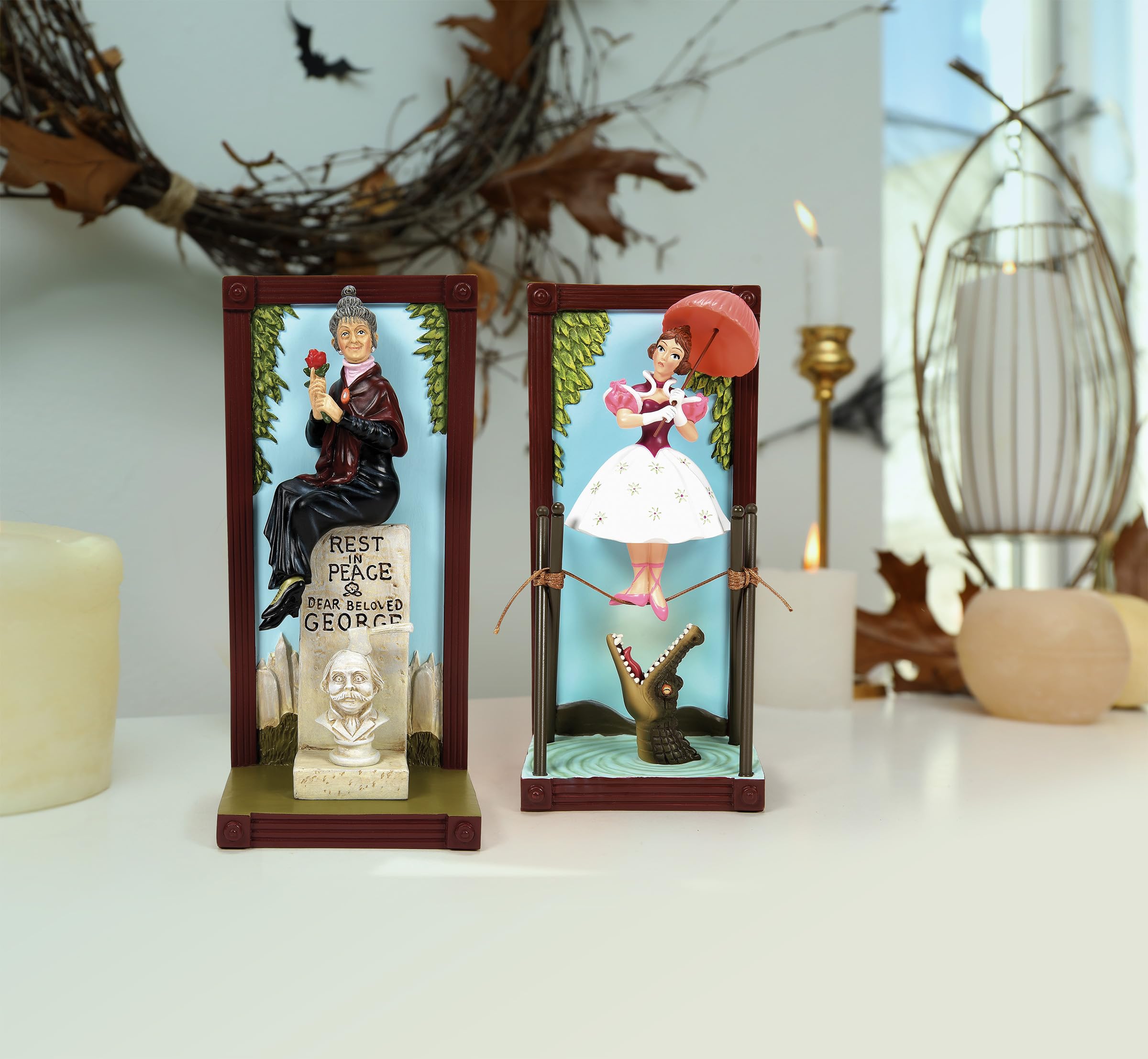 ホーンテッドマンション タイトロープ ガール Disney Showcase Amazon.com: Enesco Disney Showcase the Haunted Mansion Tightrope