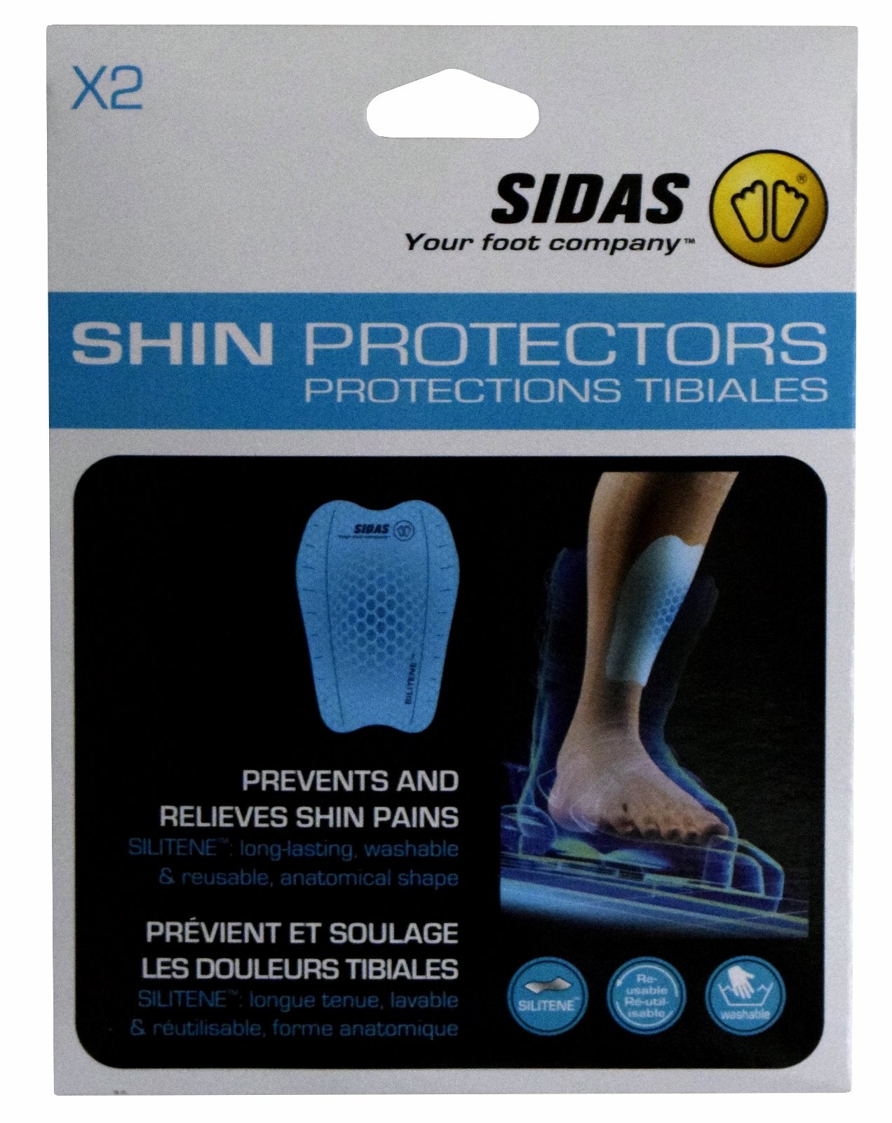 Sidas Protège-tibias pour botte de ski