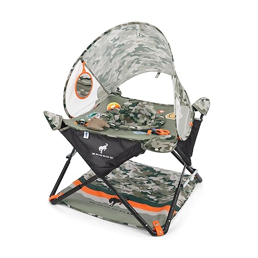 Summer Infant-Pop 'N Jump Portable Baby Activity Center - Lightweight Baby Jumper with Toys and Canopy for Indoor and Outdoor Use