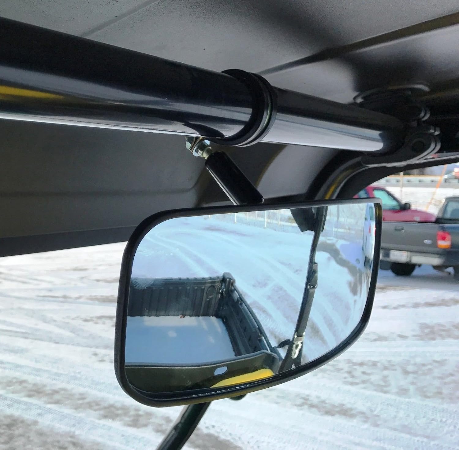 Maverick Advantage 12" Wide x 4.5" Tall DELUXE Panoramic Rearview Mirror for John Deere Gator