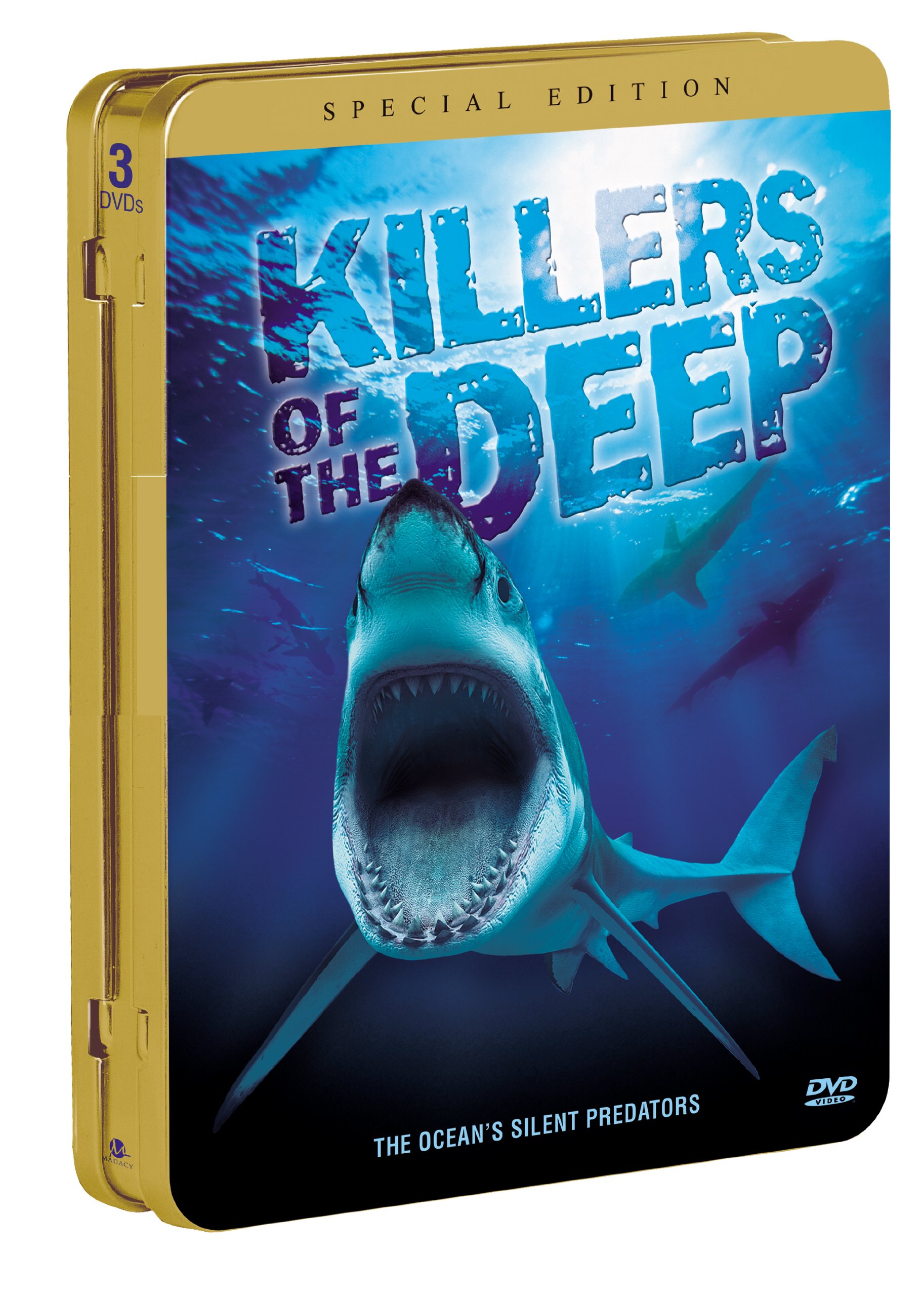 Killers of the Deep en DVD edición importada con compatibilidad USA para reproductores multi-región