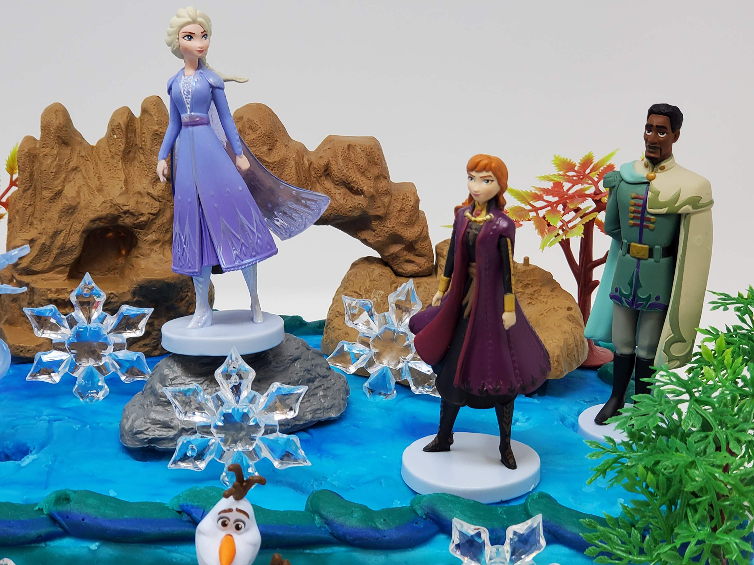 Buy FROZEN 35 Piece Frozen Cake Topper Set Featuring 2" Winter