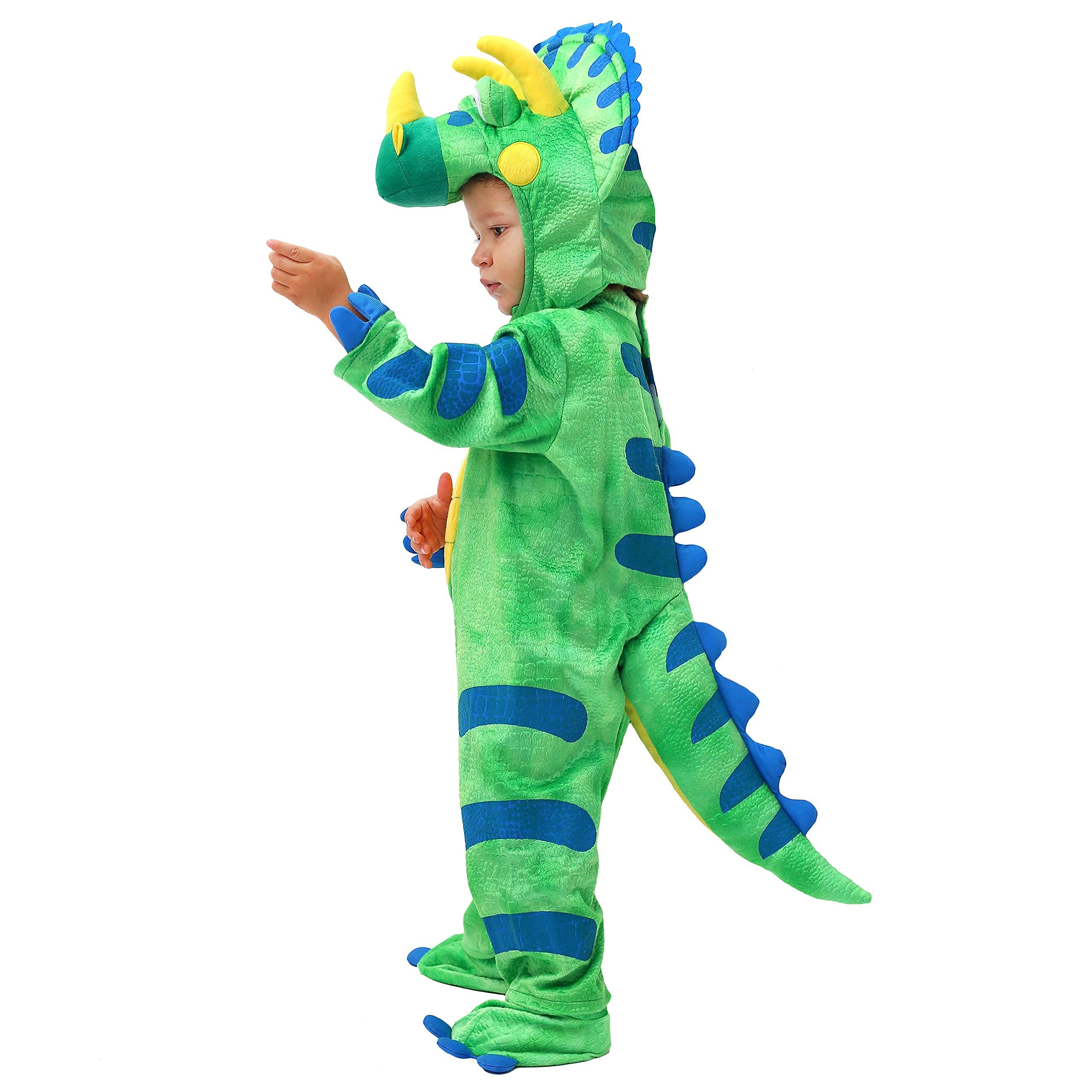 Spooktacular Creations Triceratops Deluxe Kids Dinosau...B07H3CQNHP
