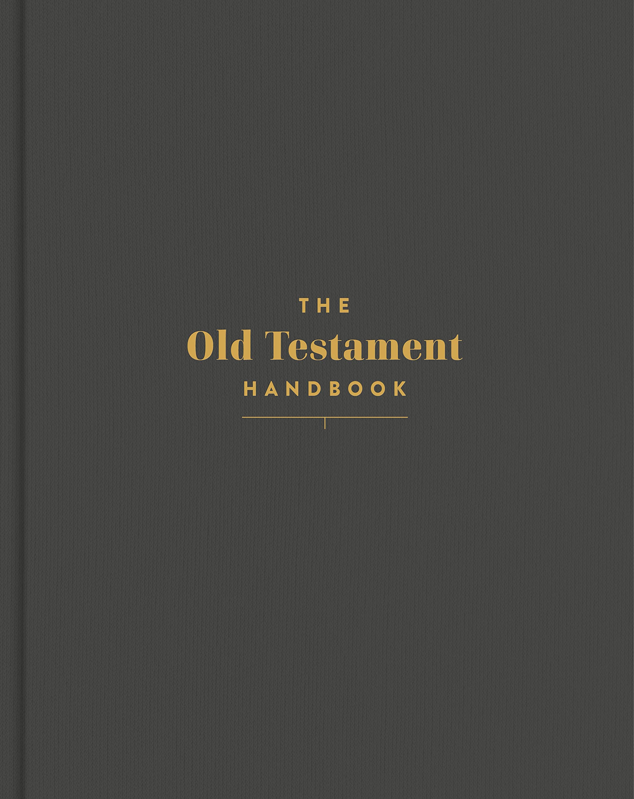 The Old Testament Handbook, Charcoal Cloth-Over-Board: A Visual Guide Through the Old Testament