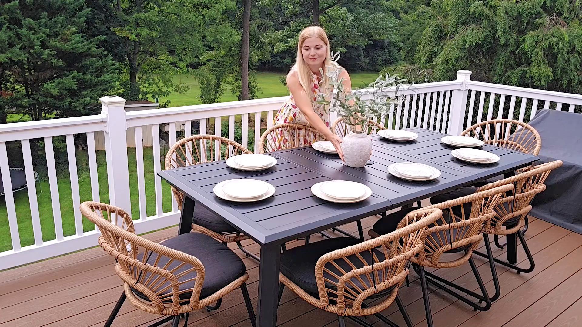 Outdoor Dining Table for 8, 83