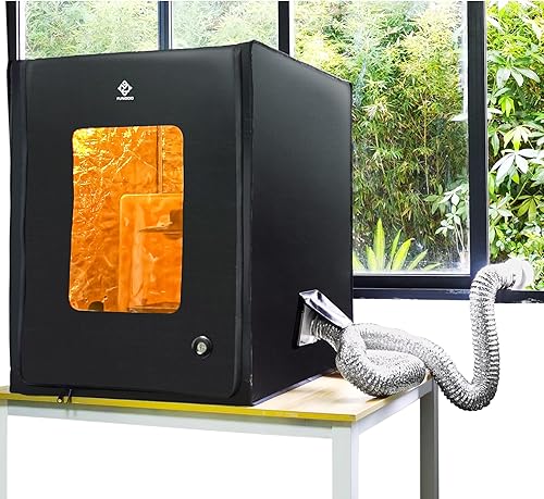 Miniatura 4 de Recinto para impresora 3D, extractor de humos, amortiguador de humo, ventilación, impresión 3D, resina, olor, filamento, olor, impresora 3D, refugio