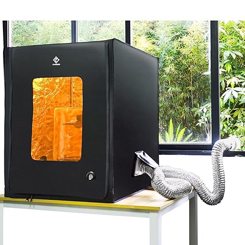 Miniatura 5 de Kit de ventilación de impresora 3D para carcasa con ventilador de escape de 4 pulgadas, extractor de humos, absorbente de ahumador, elimina el olor