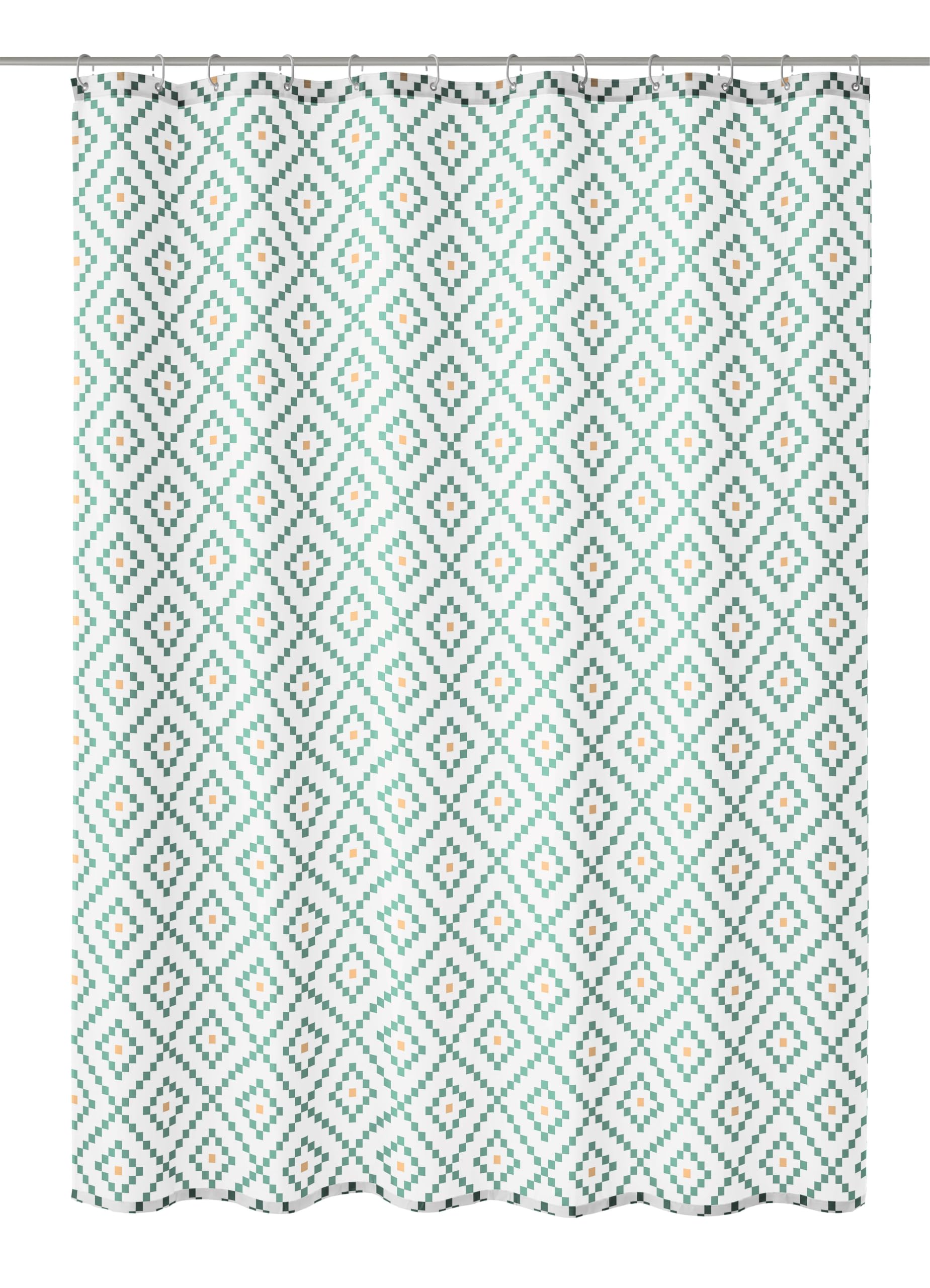 Kleine Wolke Alhambra TXT Maldivia Shower Curtain 180 x 200 cm
