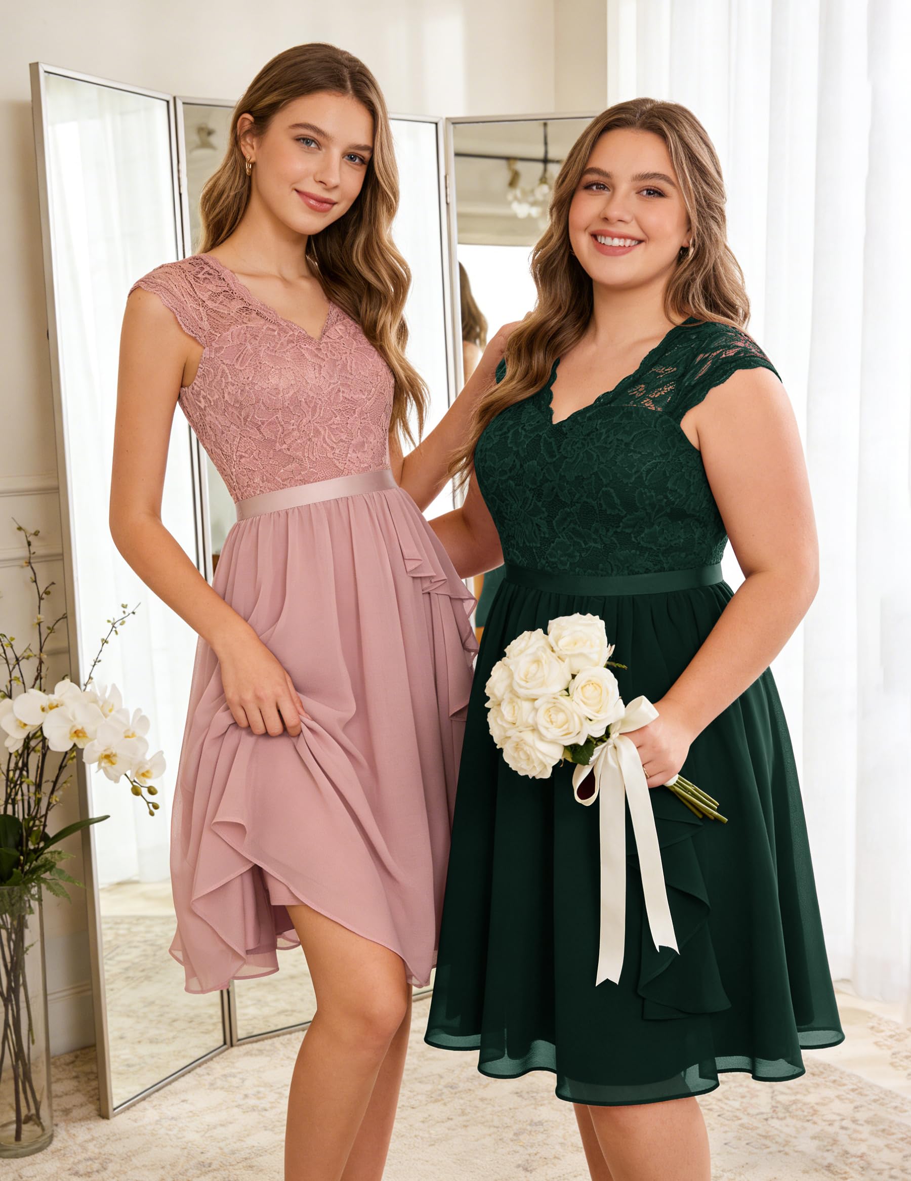 Wedtrend Donne 1950 Audrey Hepbun Vintage di Polka Dots Cocktail Vestito