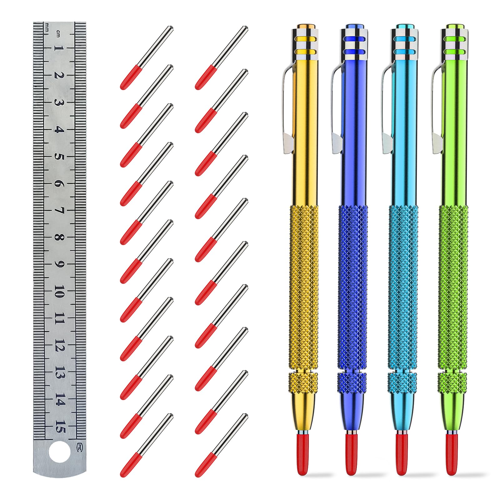 Glieskir 2-Pack Tungsten Carbide Scriber Set with Magnet and 10 Tips — Amazon image 7