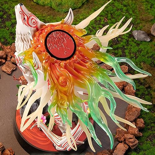 Miniatura 8 de First 4 Figures - Okami Shiranui 9" PVC pintado estatua (aullido celestial)