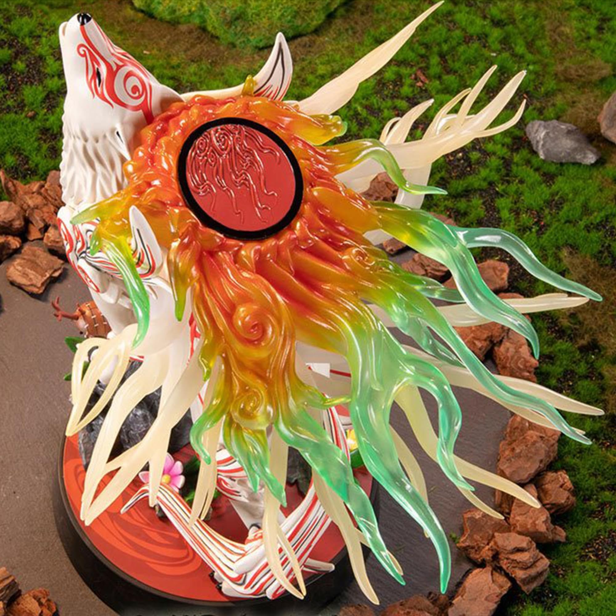 First 4 Figures - Okami: Shiranui Statue aus PVC, bemalt, 22,9 cm (Himmlisches Heulen)