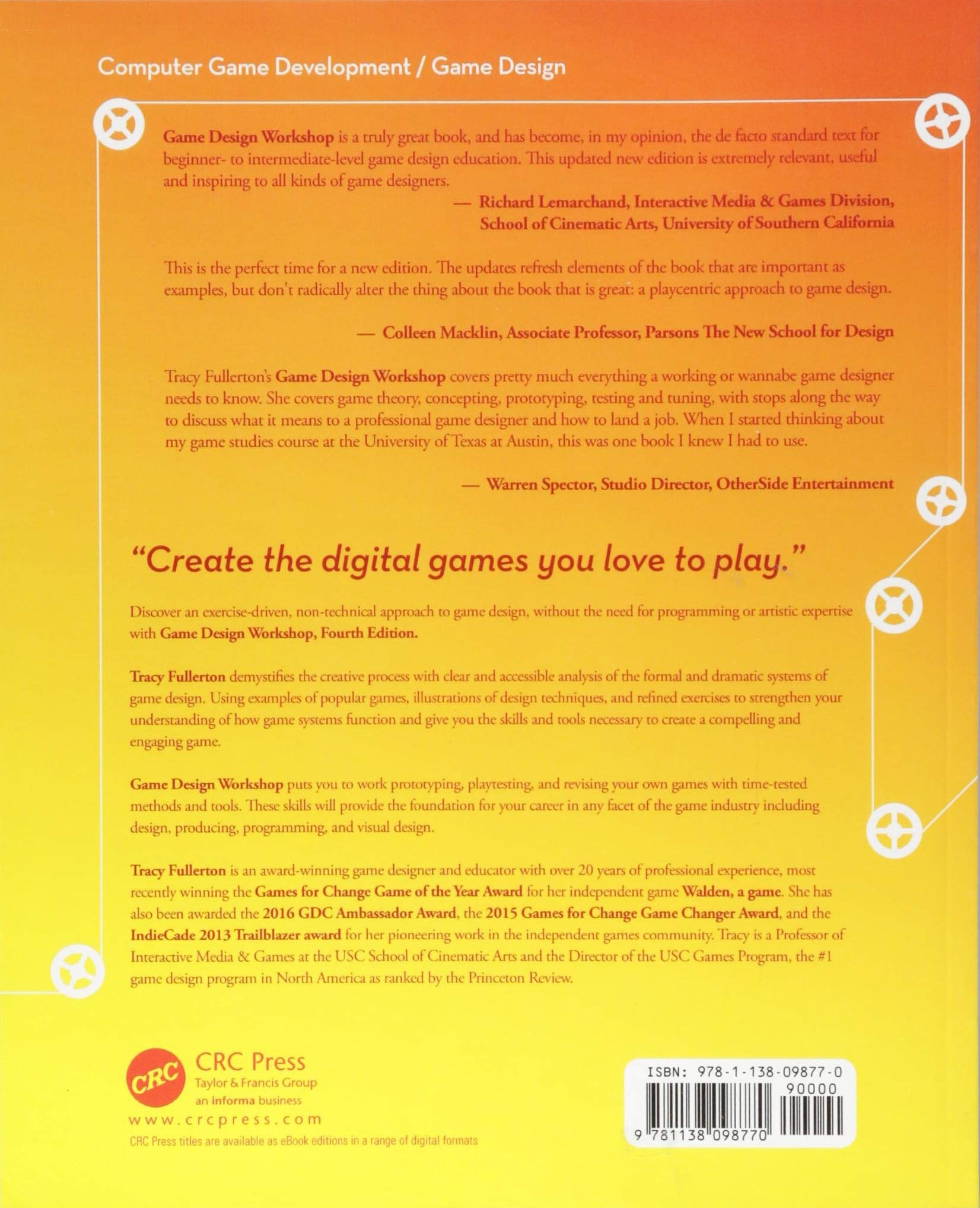Game Design Workshop: A Playcentric Approach to Creating Innovative Games,  Fourth Edition : Fullerton, Tracy: Amazon.de: Bücher