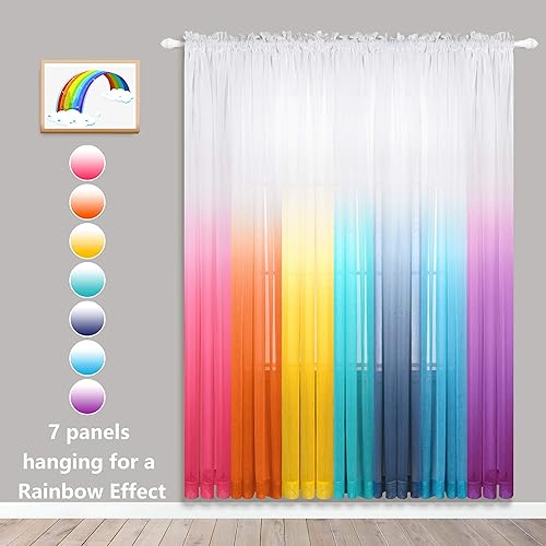 Miniatura 3 de Koufall - Cortinas de lino sintético