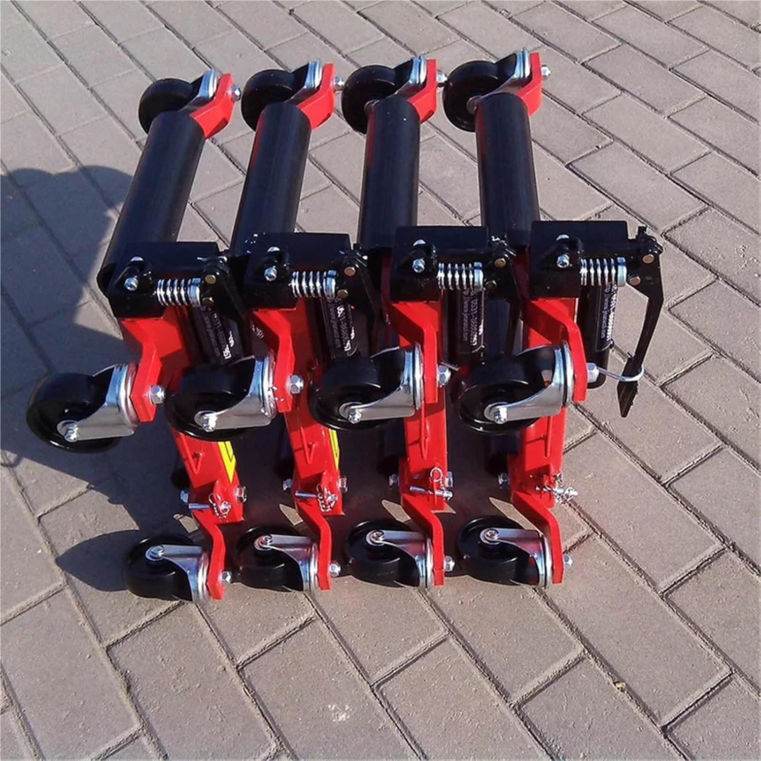 Car Mover Manual Hydraulic Trailer Tool, Mechanical Mover, Car Mover, Red Wire Trailer, Car Mover Car Moving Dolly