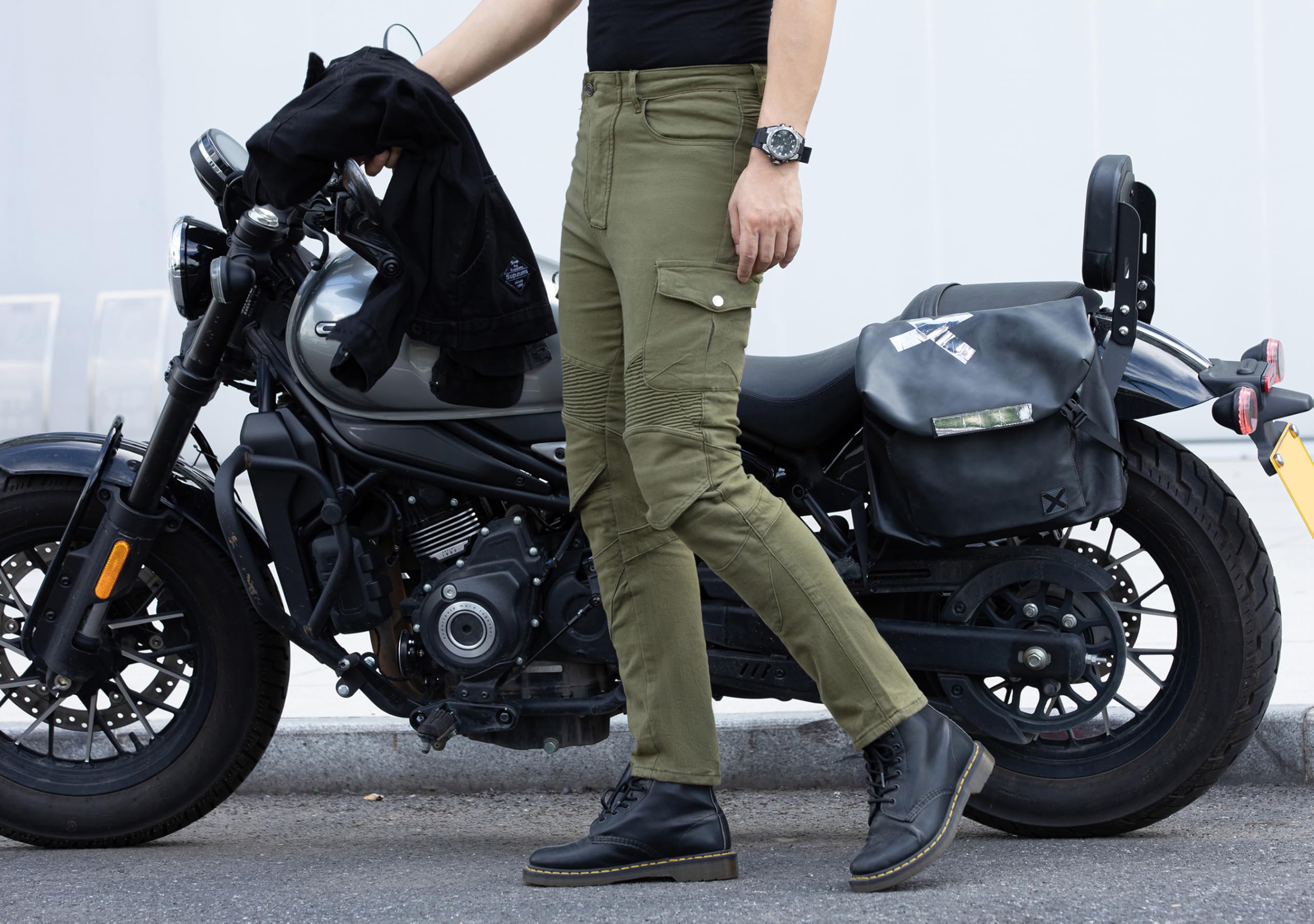 Motorradhose mit CE Schutz Motorbike Motocross Dirtbike Outdoor-Riding Hose