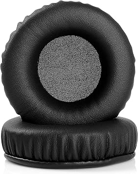 Replacement Ear Pads Compatible with AKG K52 K72 K92 K240 Headphones Made of Soft Protein Leather and Memory Foam, Replacement Ear Pads for Repair Accessories Black