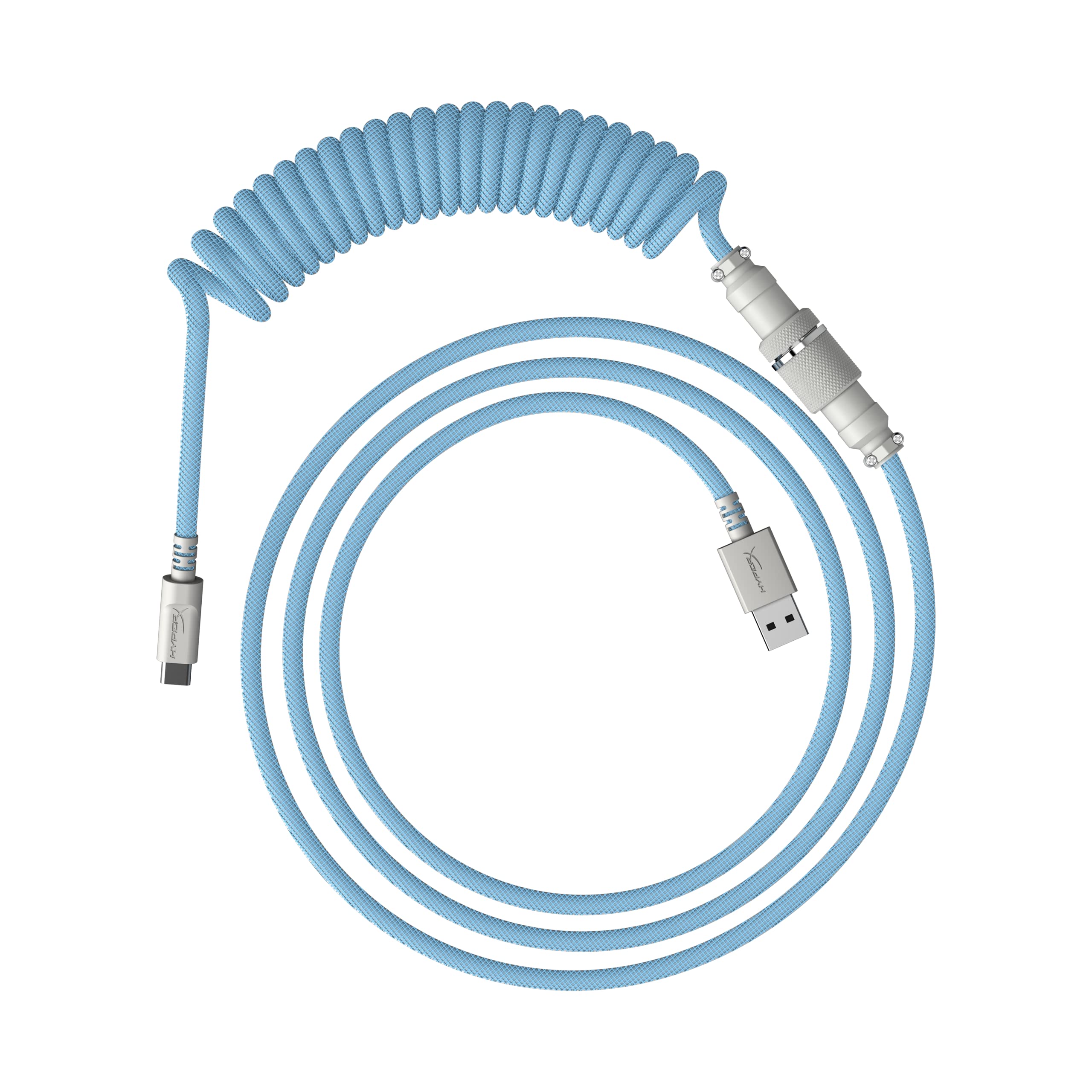HyperX Coiled Cable Light Blue/White