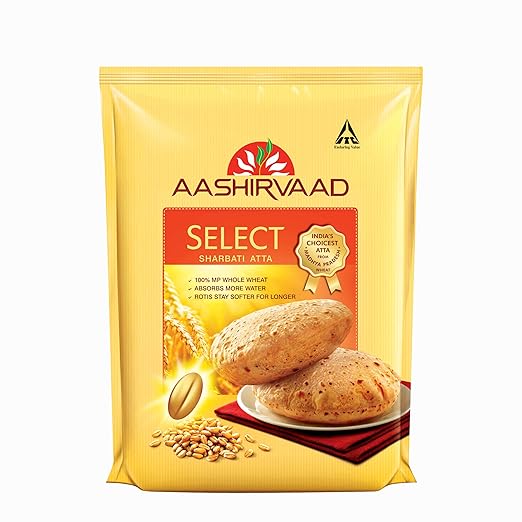 Aashirvaad Select Sharbati Atta, 1kg