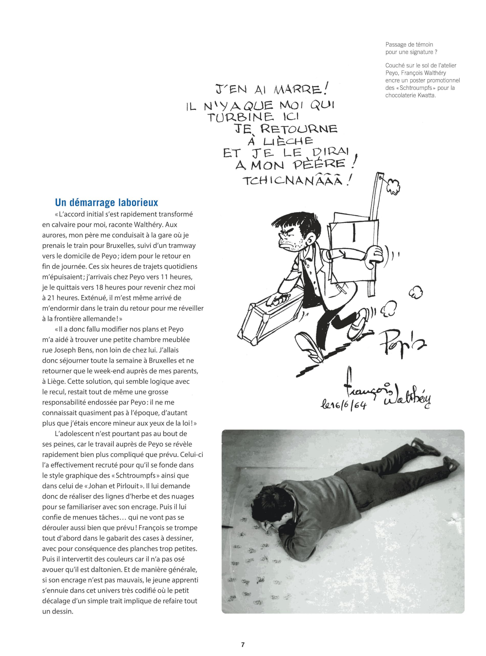 Une vie en dessins - Walthéry - Natacha