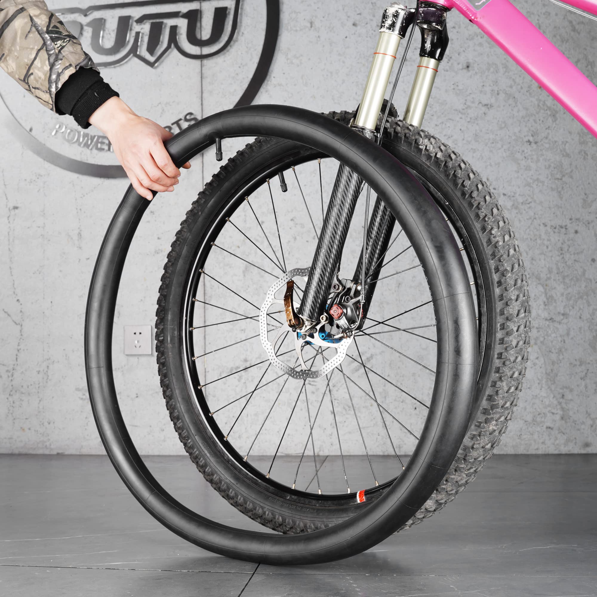 26x2.35 Bike Tires With Tubes - 2 Pack Foldable Cruiser Tires For Beach, City & Hybrid Bicycles, 59-559