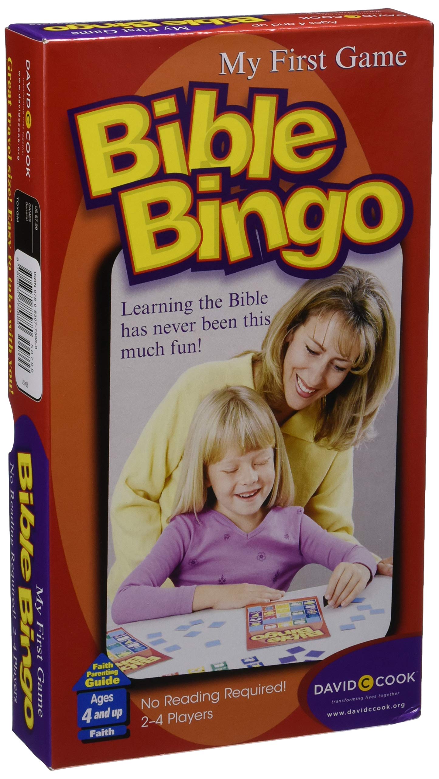 Bible Bingo Board Game