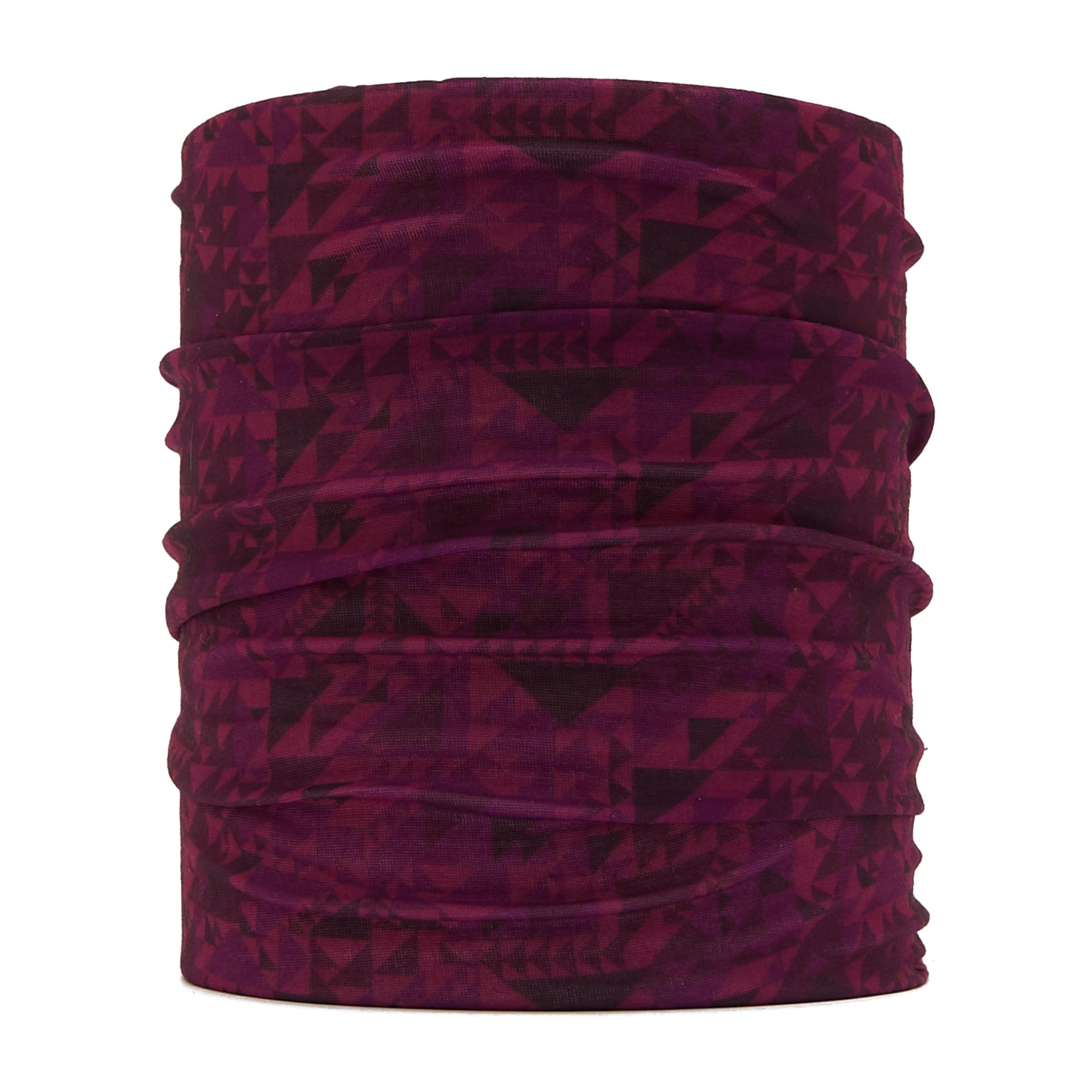 Peter Storm Unisex Maroon Recycled Chute, Neck Gaiter, Multifunctional Outdoor Headwear (Maroon)