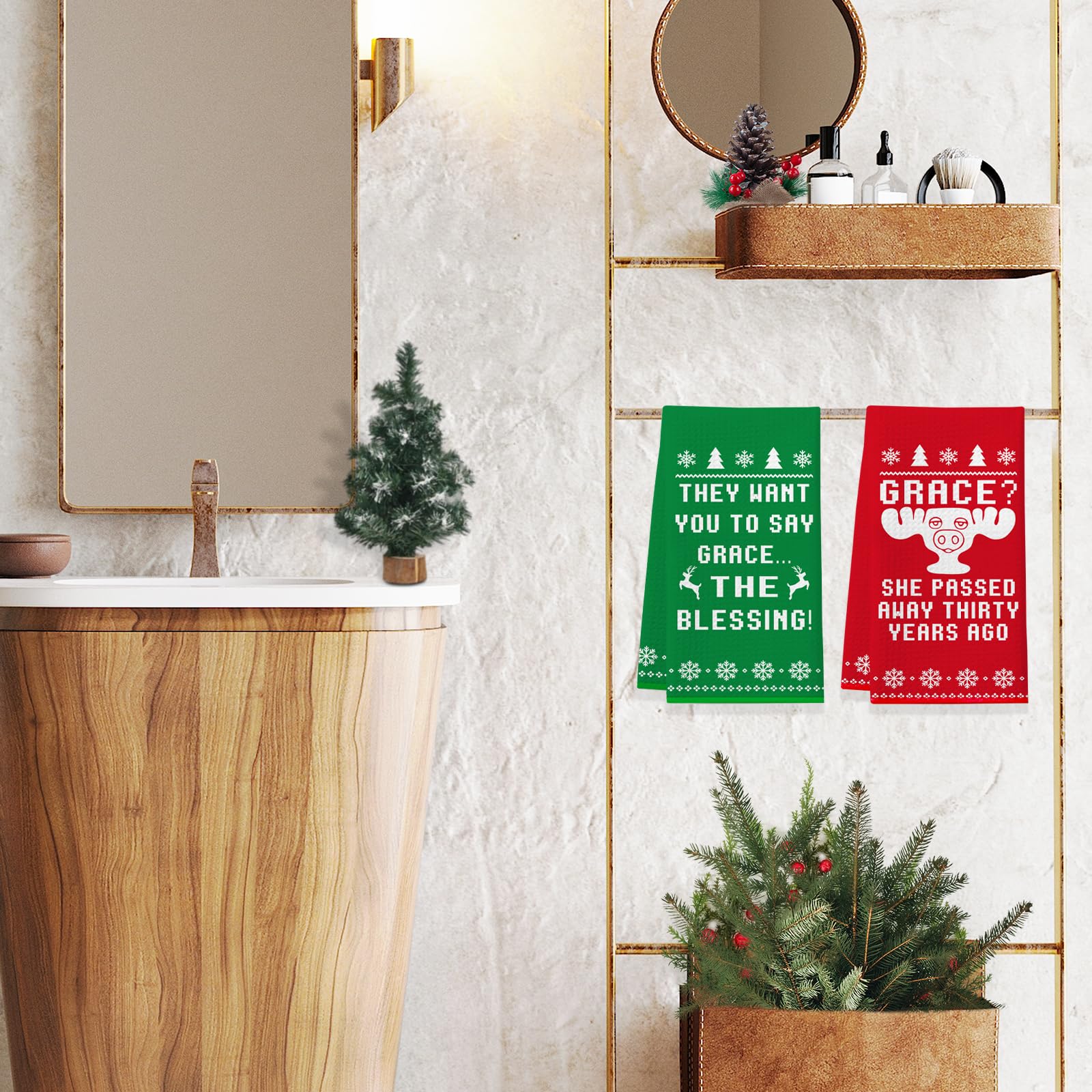 Luxury Lounge Pants Christmas Vacation Movie Sign - 5x5 Inch Holiday Decor  For White Elephant Gifts \u0026 Party Decorations Pantalon Coton Ouate Femme, image size:1600x1600