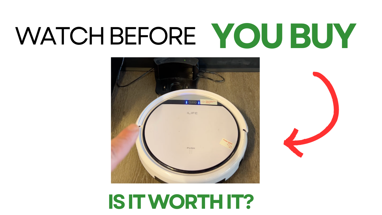 Watch WATCH before you buy the ILIFE V3s Pro Robot Vacuum Cleaner 
